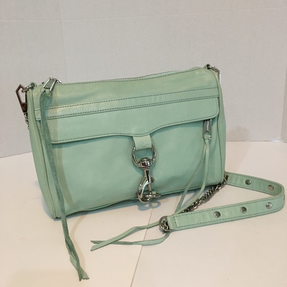 Rebecca Minkoff Mac Mint Green Crossboby